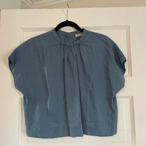 Everlane Linen Drape Top